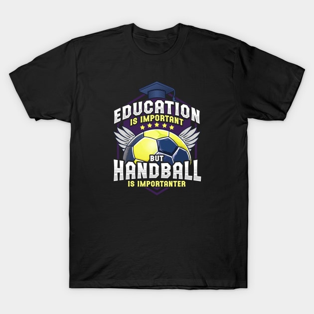 Handball T-Shirt by lateefo